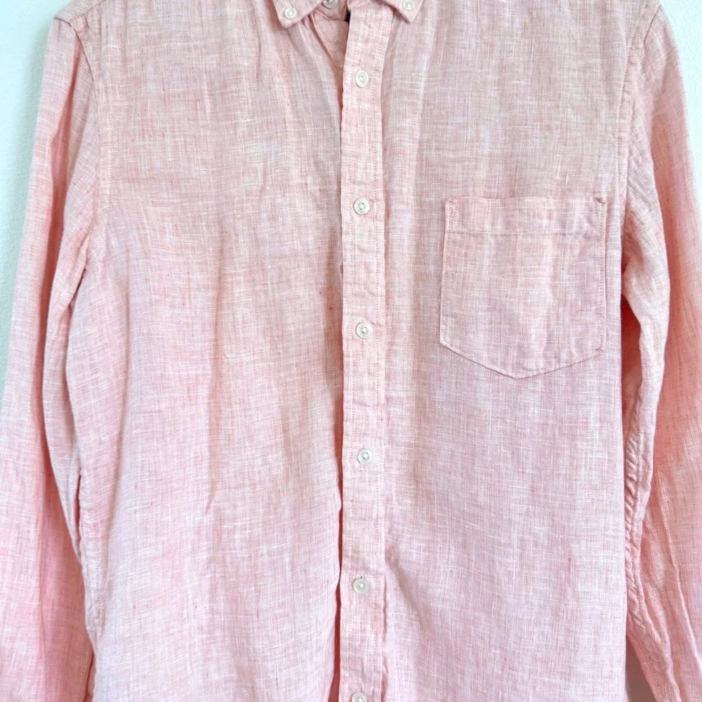 Nordstrom Shirt‎ | Linen Blend Button-Up Shirt in Pink